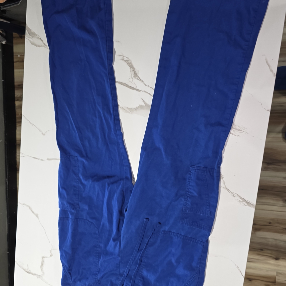 Scrubstar Women's Blue Cargo Pants